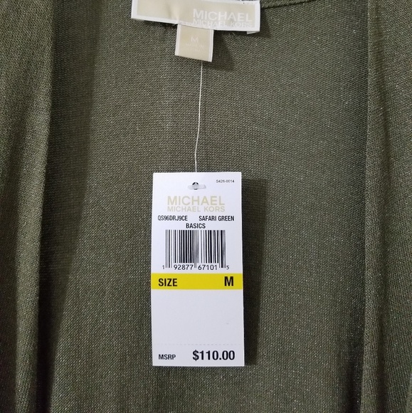 Michael Kors - Lightweight Safari Green Duster - Picture 7 of 9